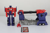 Prototype Ultra Magnus or Optimus Prime Test Shot w. Diaclone Powered Convoy Trailer - No Copyright